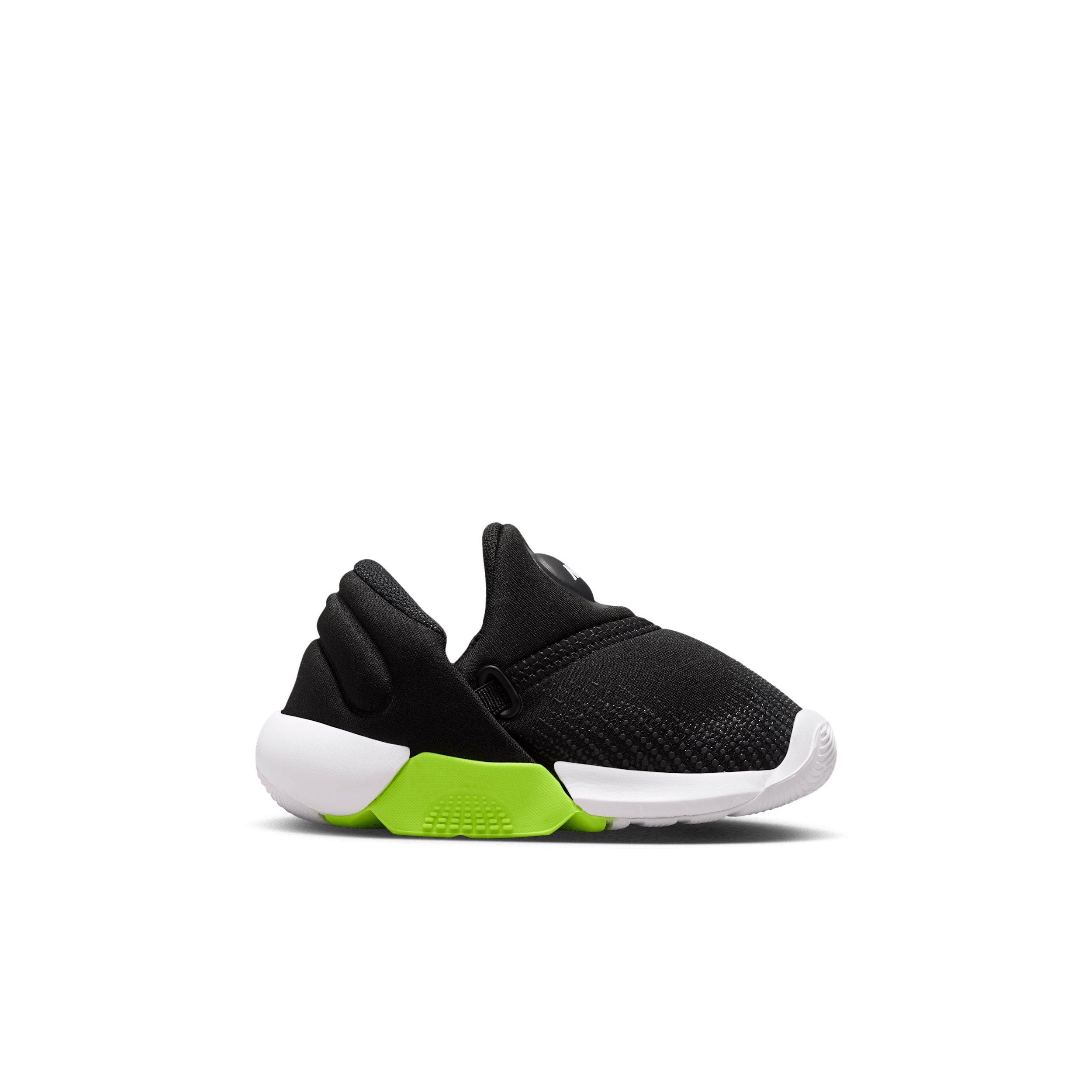 Nike Swoosh Go "Black/Volt/Anthracite/White" Infant Boys' Shoe - BLACK/VOLT/ANTHRACITE/WHITE